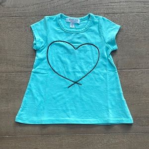 Joah Love Baby Heart Tee, NWT, 18-24M